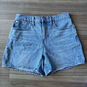 Madewell Light Blue Jean Shorts